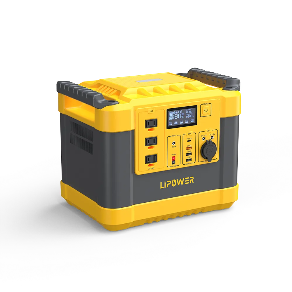 G1000 - powerstation 1000 watt camping lifepo4 | 1110Wh Solargenerator – Bild 3