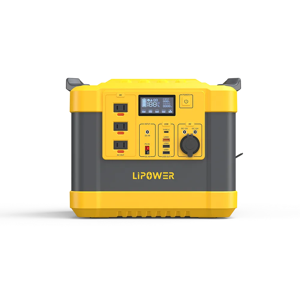 G1000 - powerstation 1000 watt camping lifepo4 | 1110Wh Solargenerator
